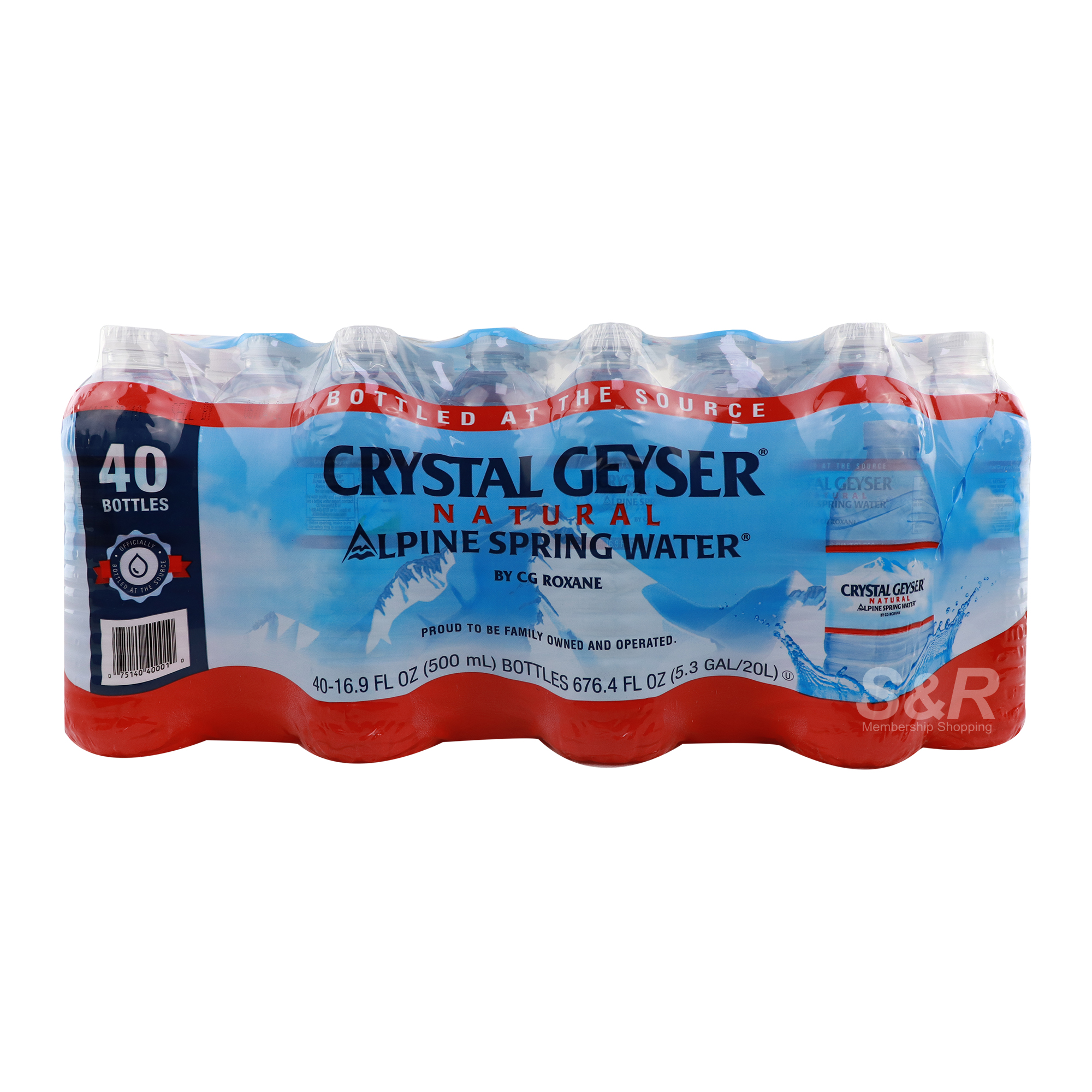 Crystal Geyser Spring Water 40 bottles Crystal Geyser Spring Water 40 bottles